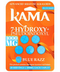 KAMA 7 Hydroxy + Pseudoindoxyl 5ct 1000mg